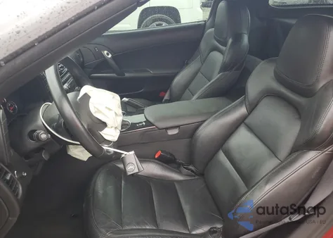 2012 Chevrolet Corvette z USA, uszkodzony, nr VIN 1G1YE2DW6C5110193